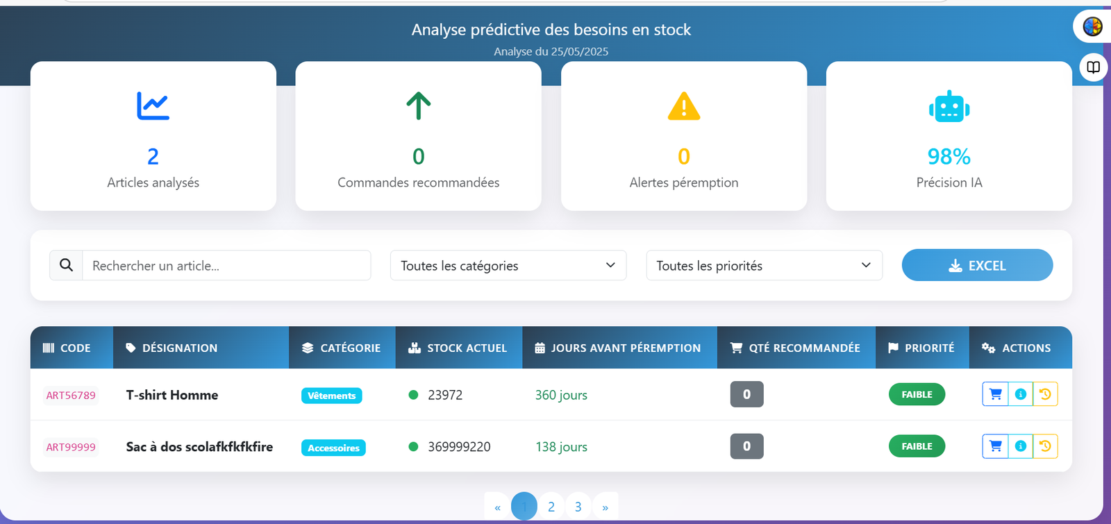 Inventory Management Screenshot 1